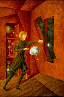 Remedios Varo Weightlessness Phenomenon oil painting reproduction