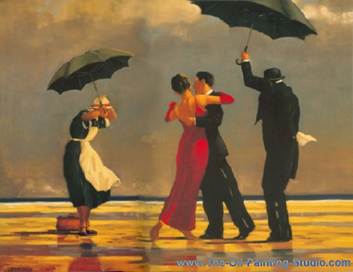 Jack Vettriano The Singing Butler oil painting reproduction