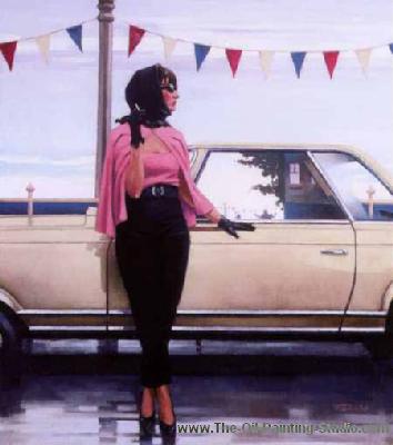 Jack Vettriano Suddenly One Summer oil painting reproduction