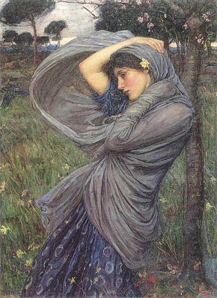 John William Waterhouse Boreas oil painting reproduction