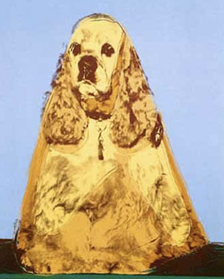 Andy Warhol Cocker Spaniel oil painting reproduction