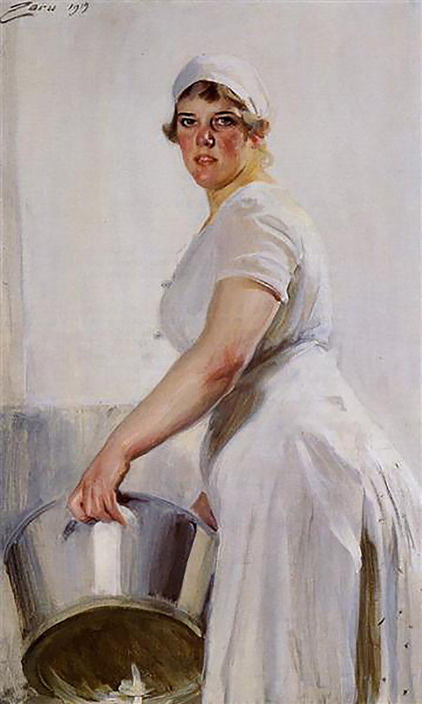 Anders Zorn After the Bath oil painting reproduction