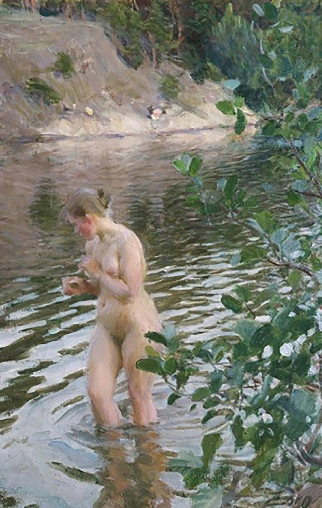 Anders Zorn Frileuse oil painting reproduction