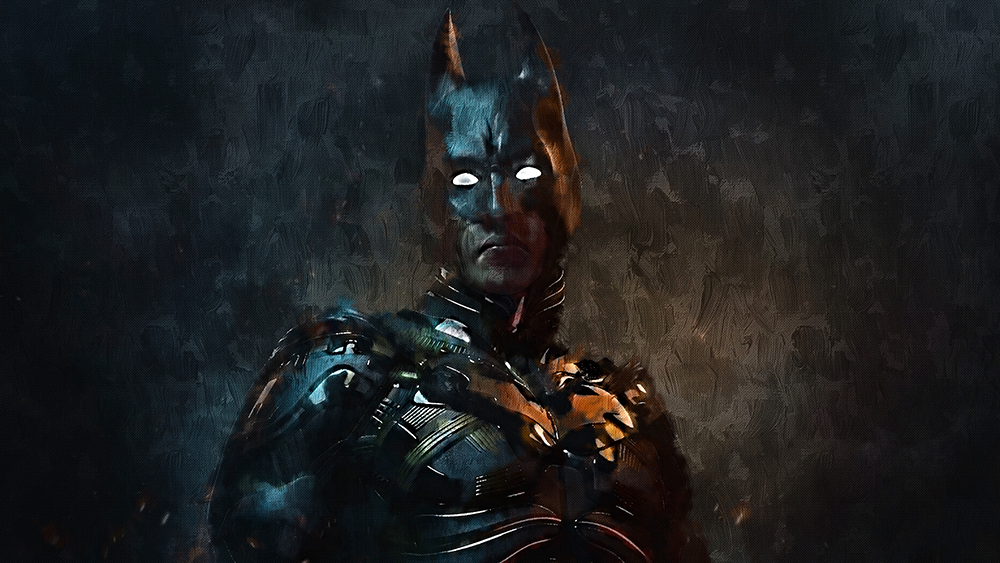 Comic Book Heroes Art - Batman - The Dark Knight painting for sale bat21