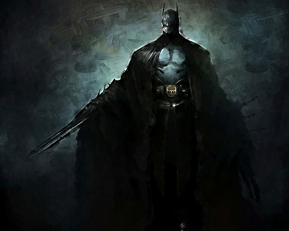 Comic Book Heroes Art - Batman - Batman 14 painting for sale bat32