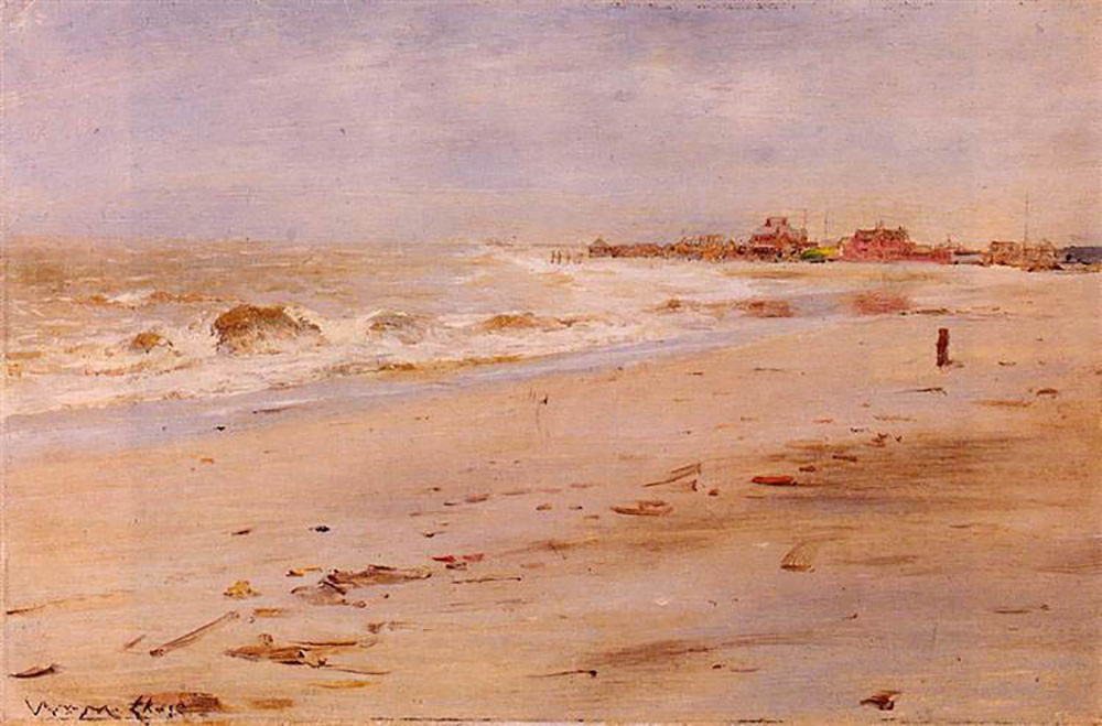 William Merritt Chase Coastal View oil painting reproduction