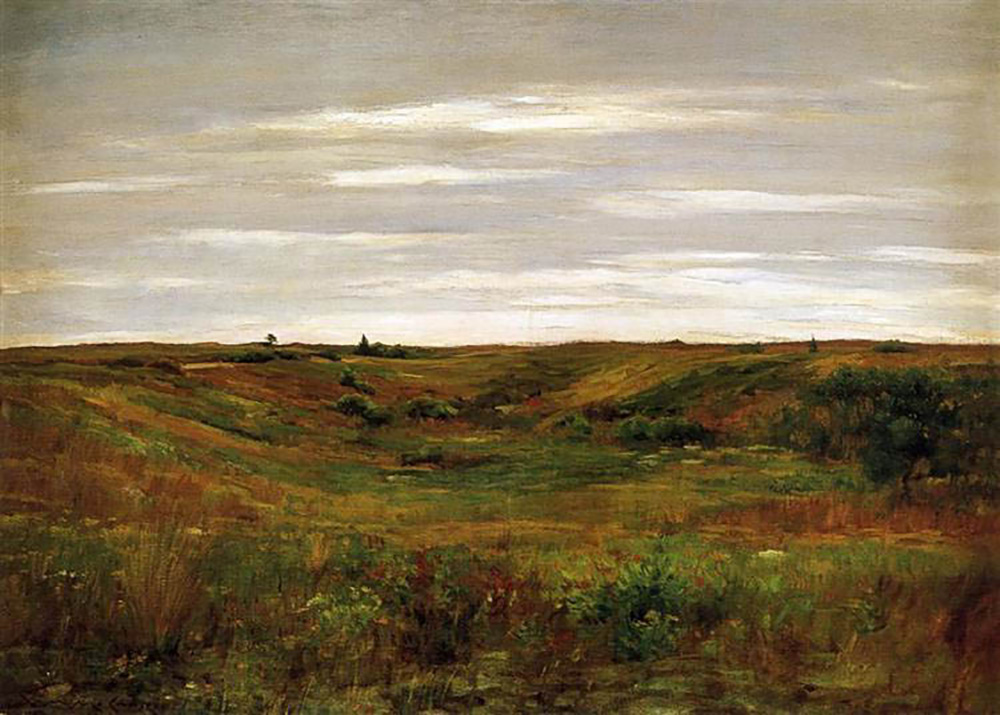 William Merritt Chase Landscape A Shinnecock Vale oil painting reproduction
