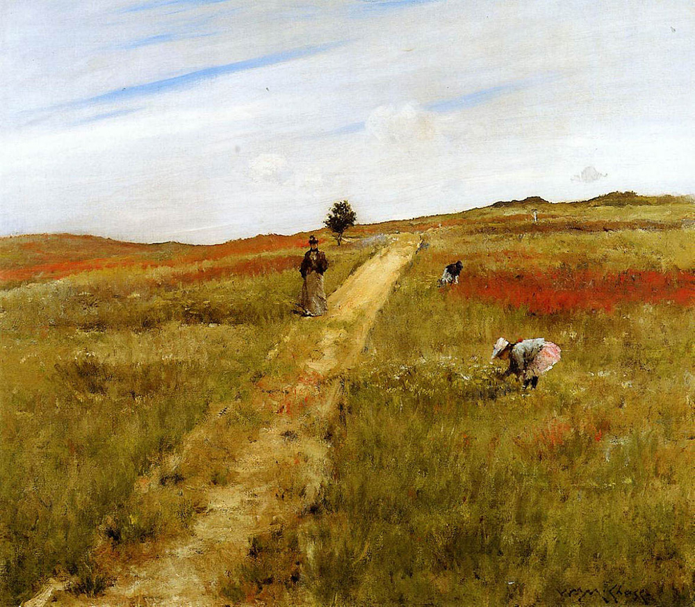 William Merritt Chase Shinnecock Hills (A View Of Shinnecock), 1891 oil painting reproduction