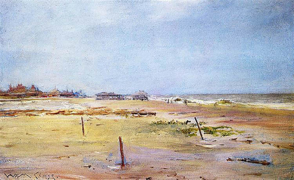 William Merritt Chase Shore Scene oil painting reproduction