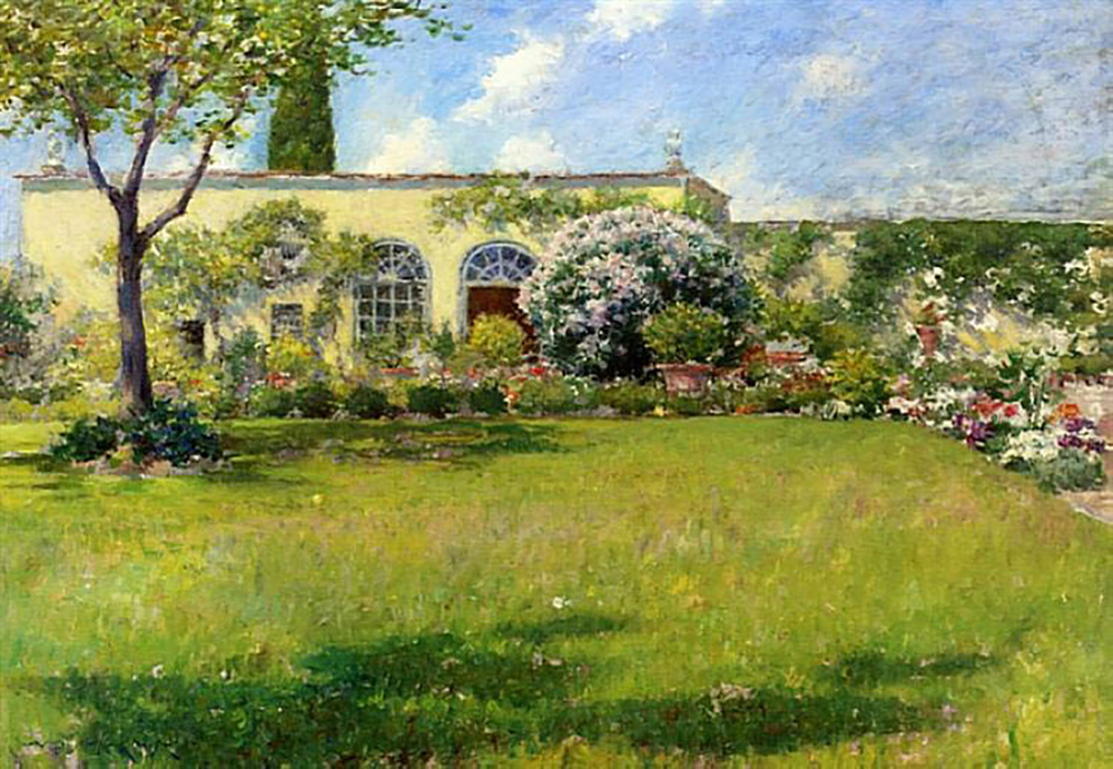 William Merritt Chase The Orangerie oil painting reproduction