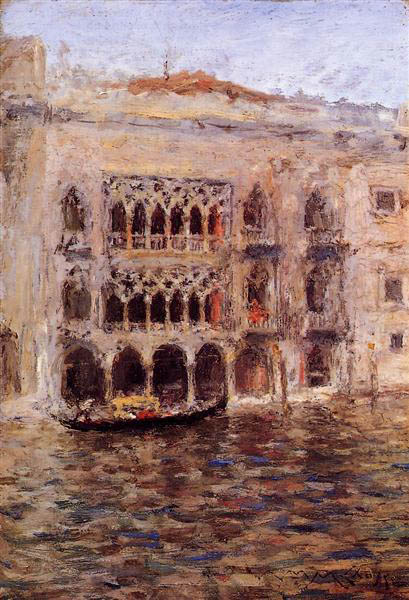 William Merritt Chase Venice oil painting reproduction