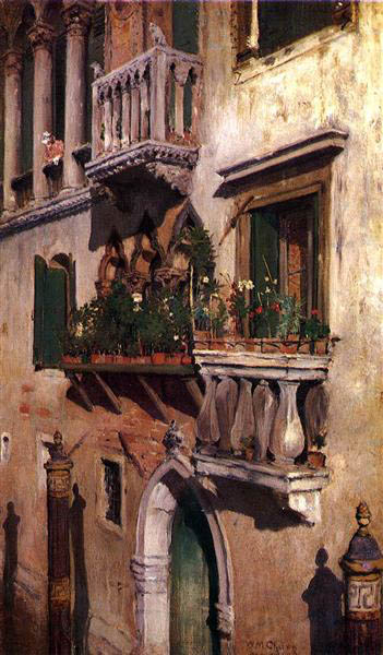 William Merritt Chase Venice 1 oil painting reproduction