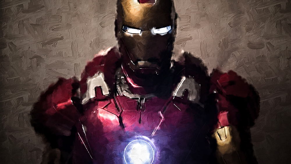 Comic Book Heroes Art - Iron Man - Iron Man painting for sale ironman01