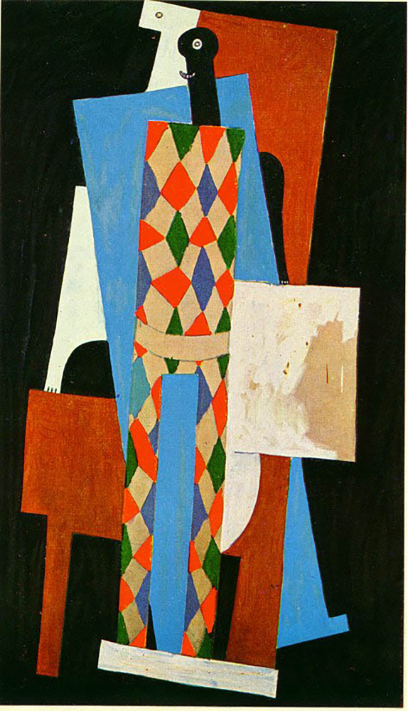 Pablo Picasso Arlequin Fall 1915 oil painting reproduction