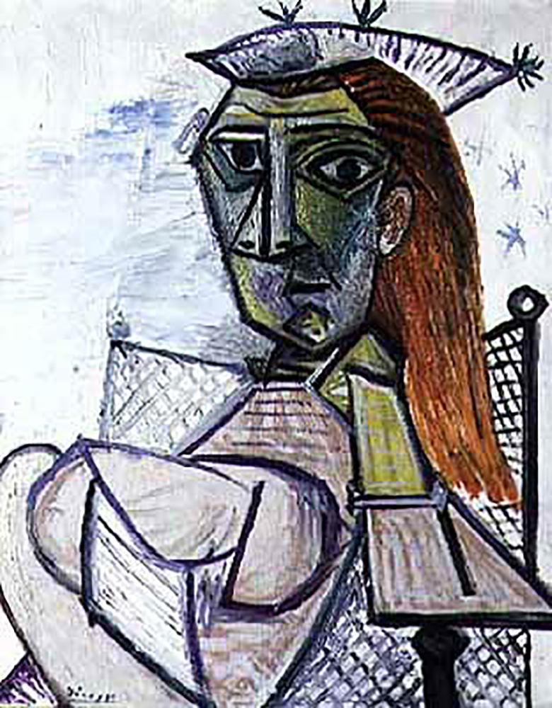 Pablo Picasso Femme assise dans un fauteuil 1941 oil painting reproduction