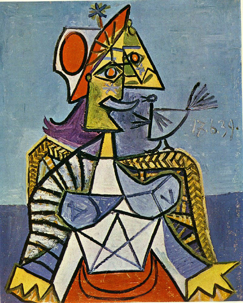 Pablo Picasso Femme assise 1-April 1960 oil painting reproduction