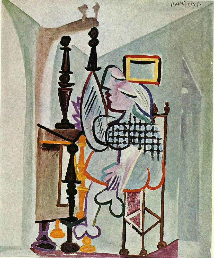 Pablo Picasso Femme au buffet 9-April 1936 oil painting reproduction