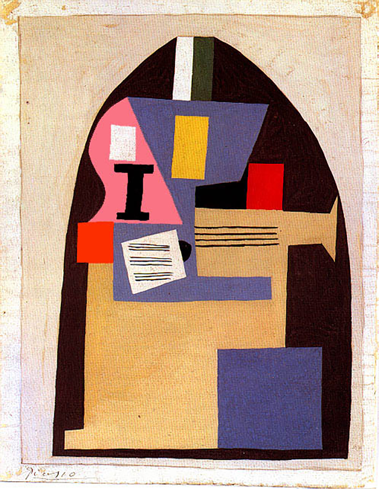Pablo Picasso Guitare 1920 oil painting reproduction