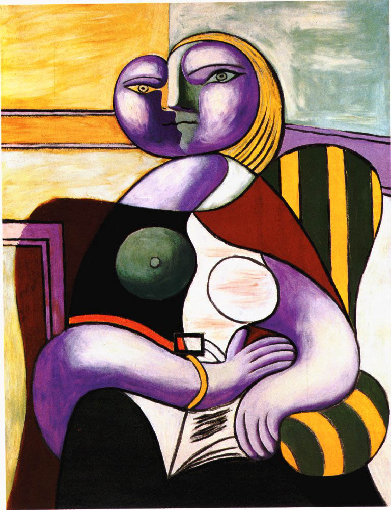 Pablo Picasso La lecture 2-January 1932 oil painting reproduction