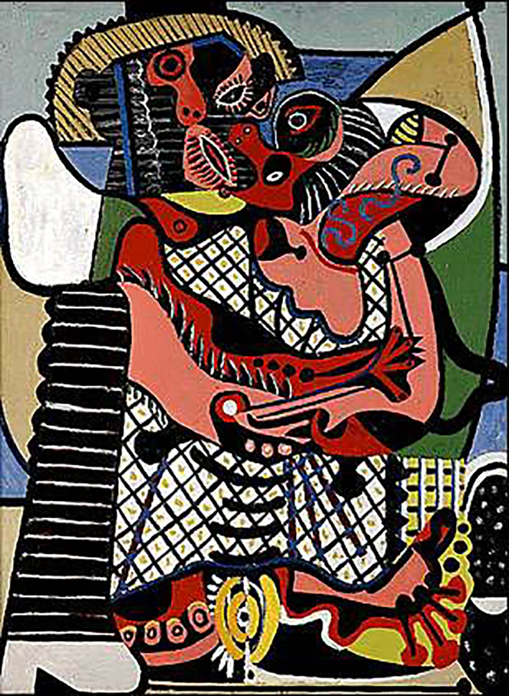 Pablo Picasso Le baiser Summer 1925 oil painting reproduction