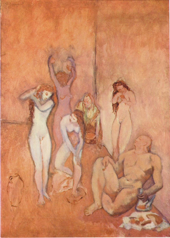 Pablo Picasso Le Harem Summer 1906 oil painting reproduction
