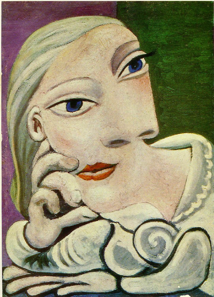 Pablo Picasso Marie-Thérèse accoudée 7-January 1939 oil painting reproduction