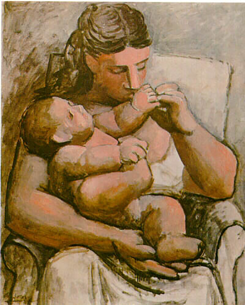 Pablo Picasso Mère et enfant, 1921 oil painting reproduction