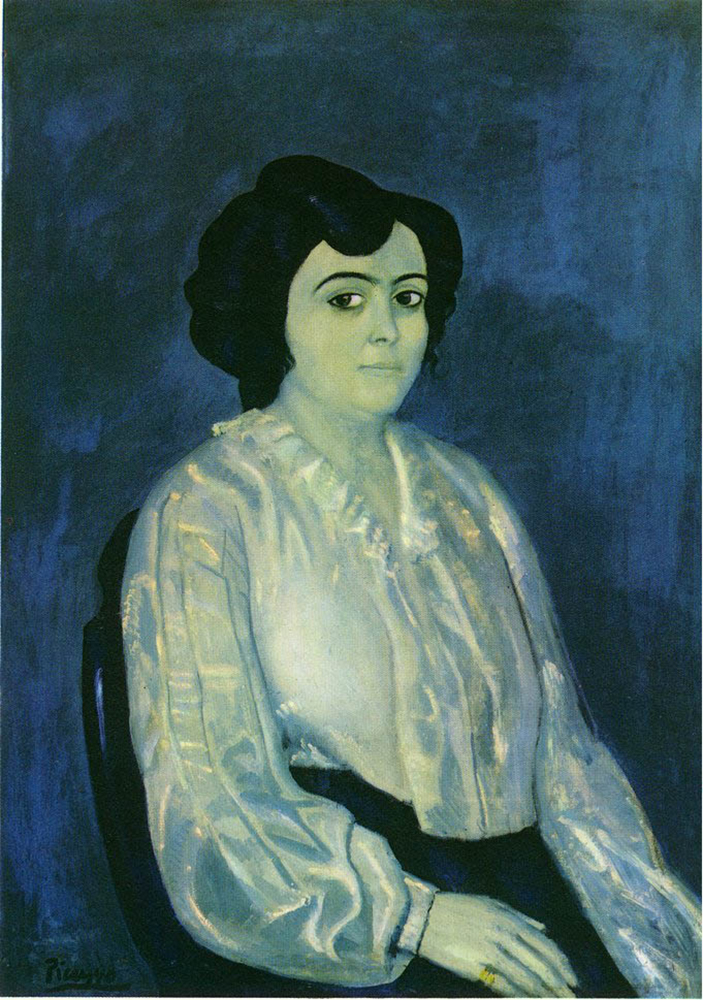 Pablo Picasso Portrait de senyora Soler 1903 oil painting reproduction