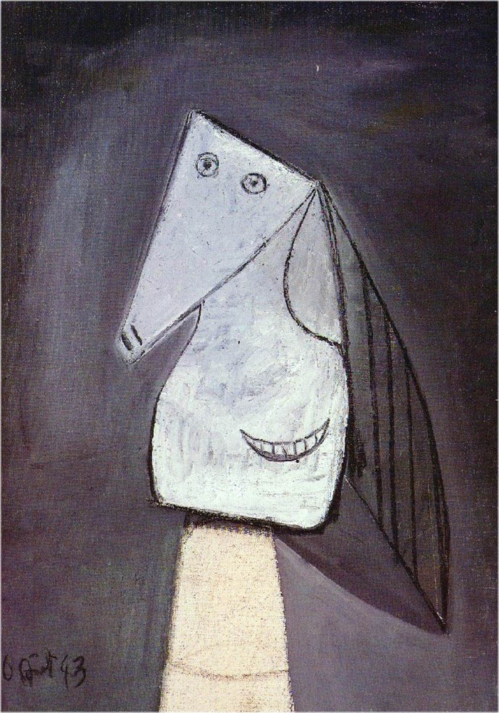 Pablo Picasso Tête de femme 10-August 1943 oil painting reproduction
