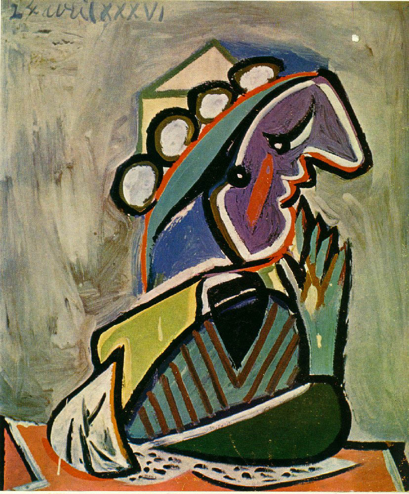 Pablo Picasso Untitled 4-February 1937 oil painting reproduction