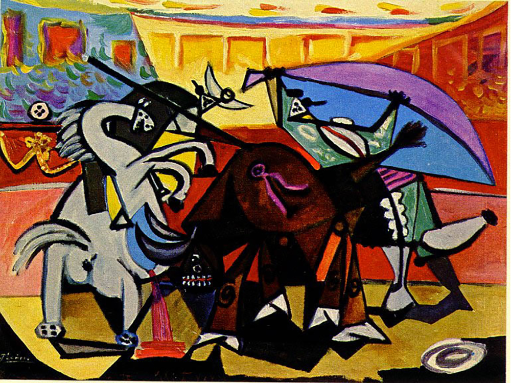 Pablo Picasso Course de taureaux. 2-August 1934 oil painting reproduction