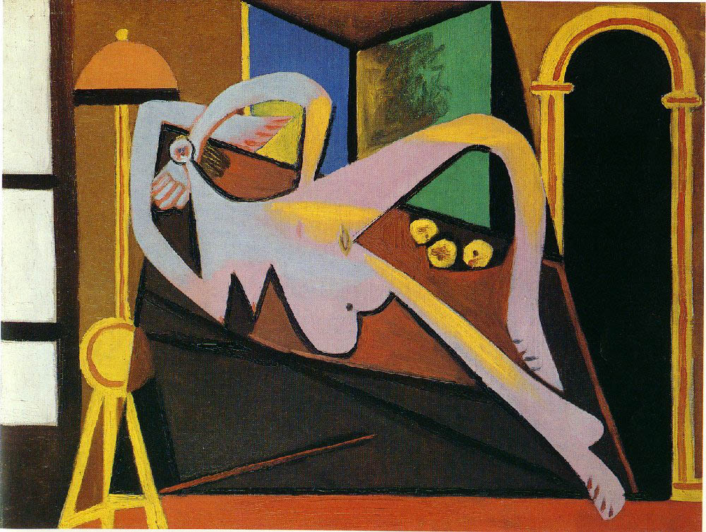 Pablo Picasso Femme couchee. April 1929 oil painting reproduction