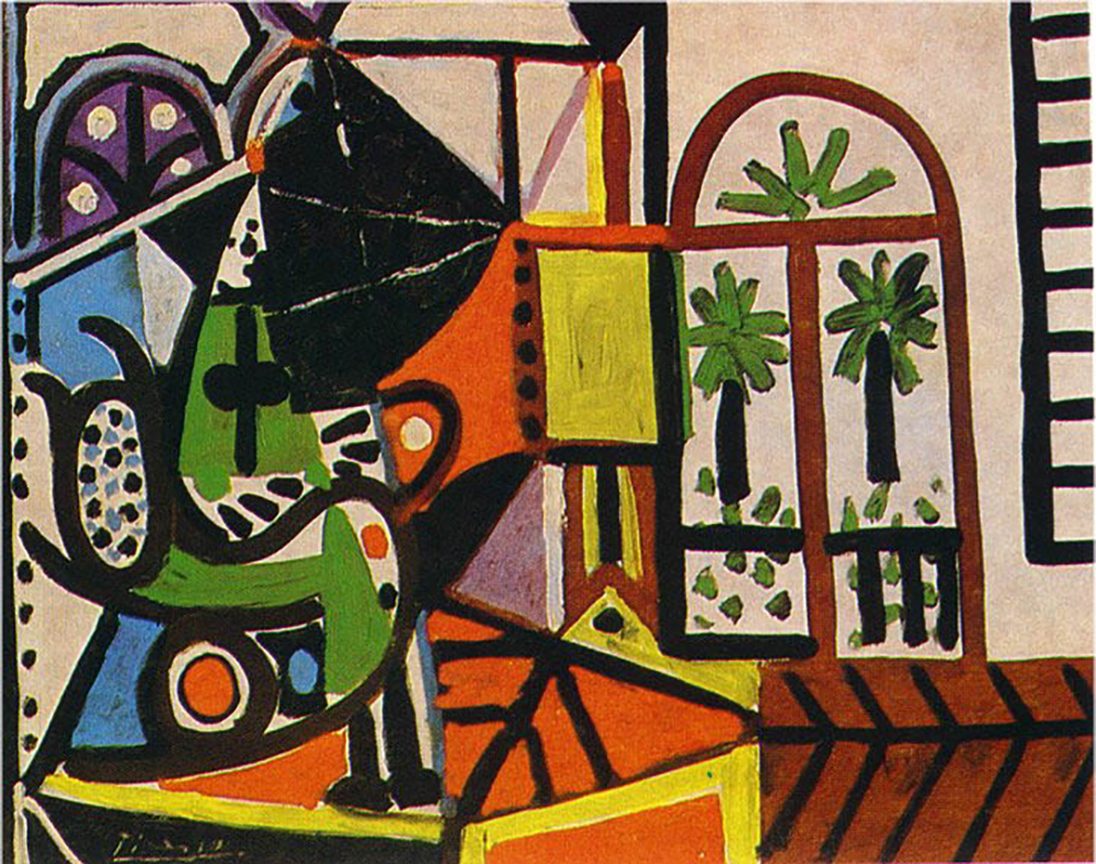 Pablo Picasso Femme dans l'atelier. 11-May~10-June 1956 oil painting reproduction