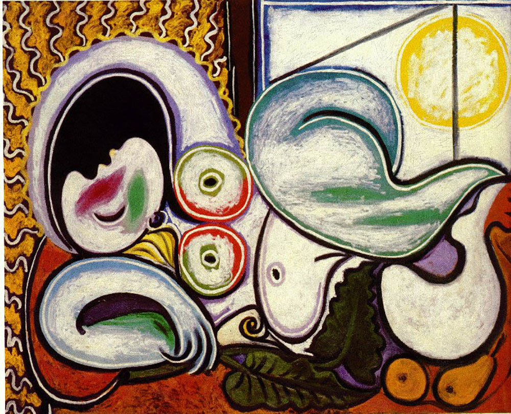 Pablo Picasso Femme nue couchée. 09~18-January 1964 oil painting reproduction