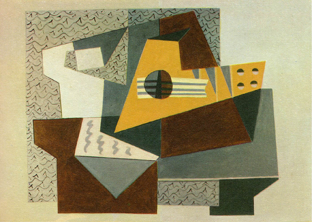 Pablo Picasso Guitare. 1920 oil painting reproduction