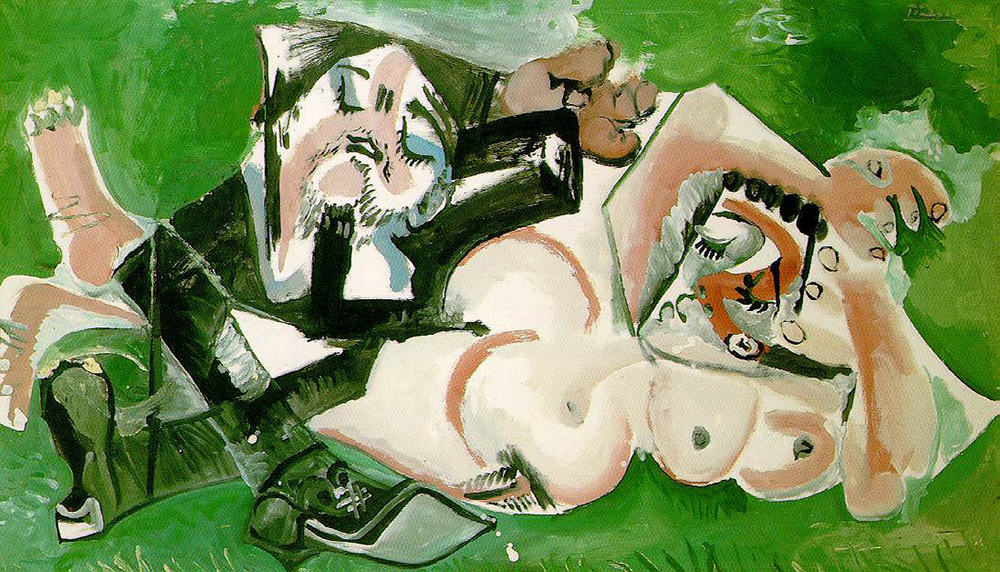 Pablo Picasso Les dormeurs. 13-April 1965 oil painting reproduction