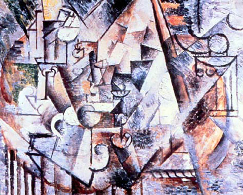 Pablo Picasso Les échecs. 1911 oil painting reproduction
