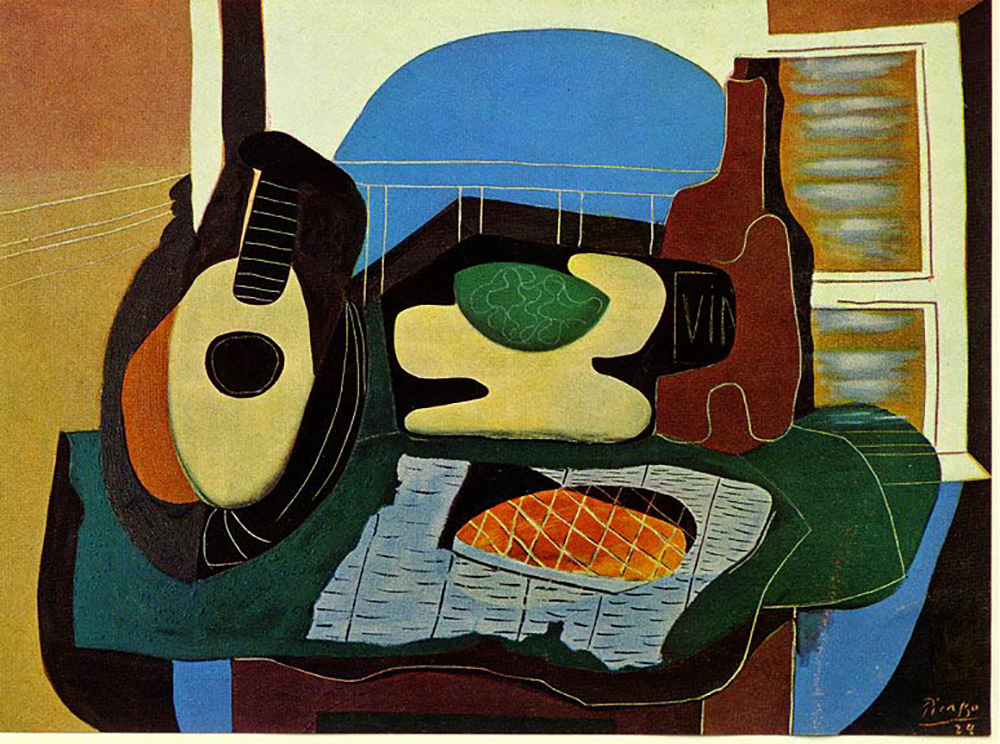 Pablo Picasso Nature morte à la galette. 16-May 1924 oil painting reproduction