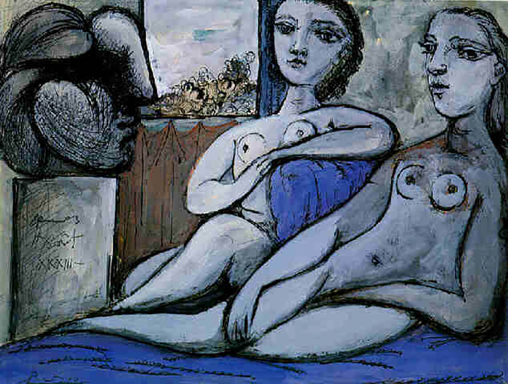 Pablo Picasso Nus avec buste. 1933 oil painting reproduction