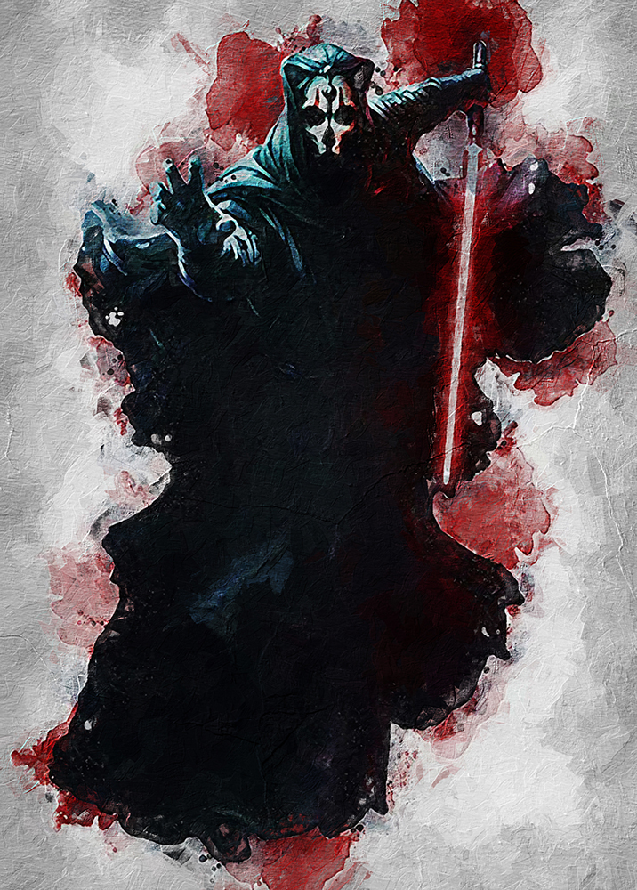  Movie Art - Stars Wars - Darth Nihilus painting for sale starwars02