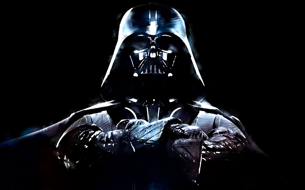  Movie Art - Stars Wars - Darth Vader 3 painting for sale starwars16
