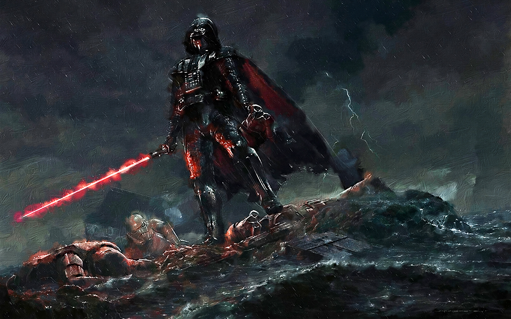  Movie Art - Stars Wars - Darth Vader 15 painting for sale starwars33