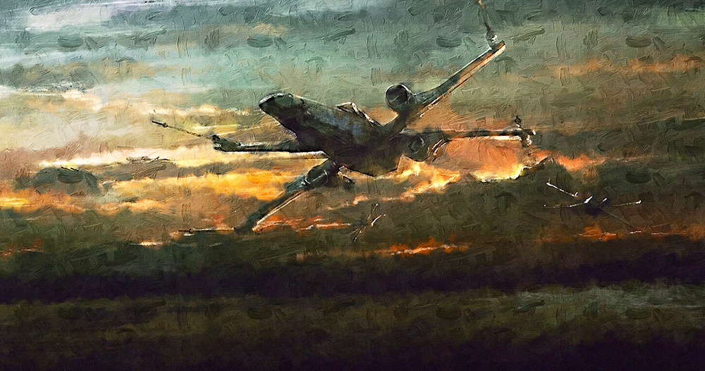  Movie Art - Stars Wars - Fighter painting for sale starwars505