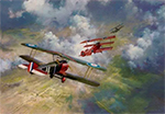 The Last Combat of the Red Baron painting for sale