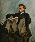 Frederic Bazille Portrait of Auguste Renoir oil painting reproduction