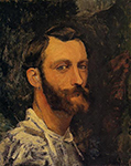 Frederic Bazille Self-Portrait 2 oil painting reproduction