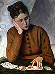 Frederic Bazille The Fortune Teller oil painting reproduction