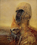 Zdzislaw Beksinski BEKSINSKI338 oil painting reproduction