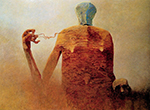 Zdzislaw Beksinski BEKSINSKI494 oil painting reproduction