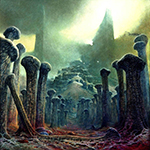 Zdzislaw Beksinski BEKSINSKI497 oil painting reproduction